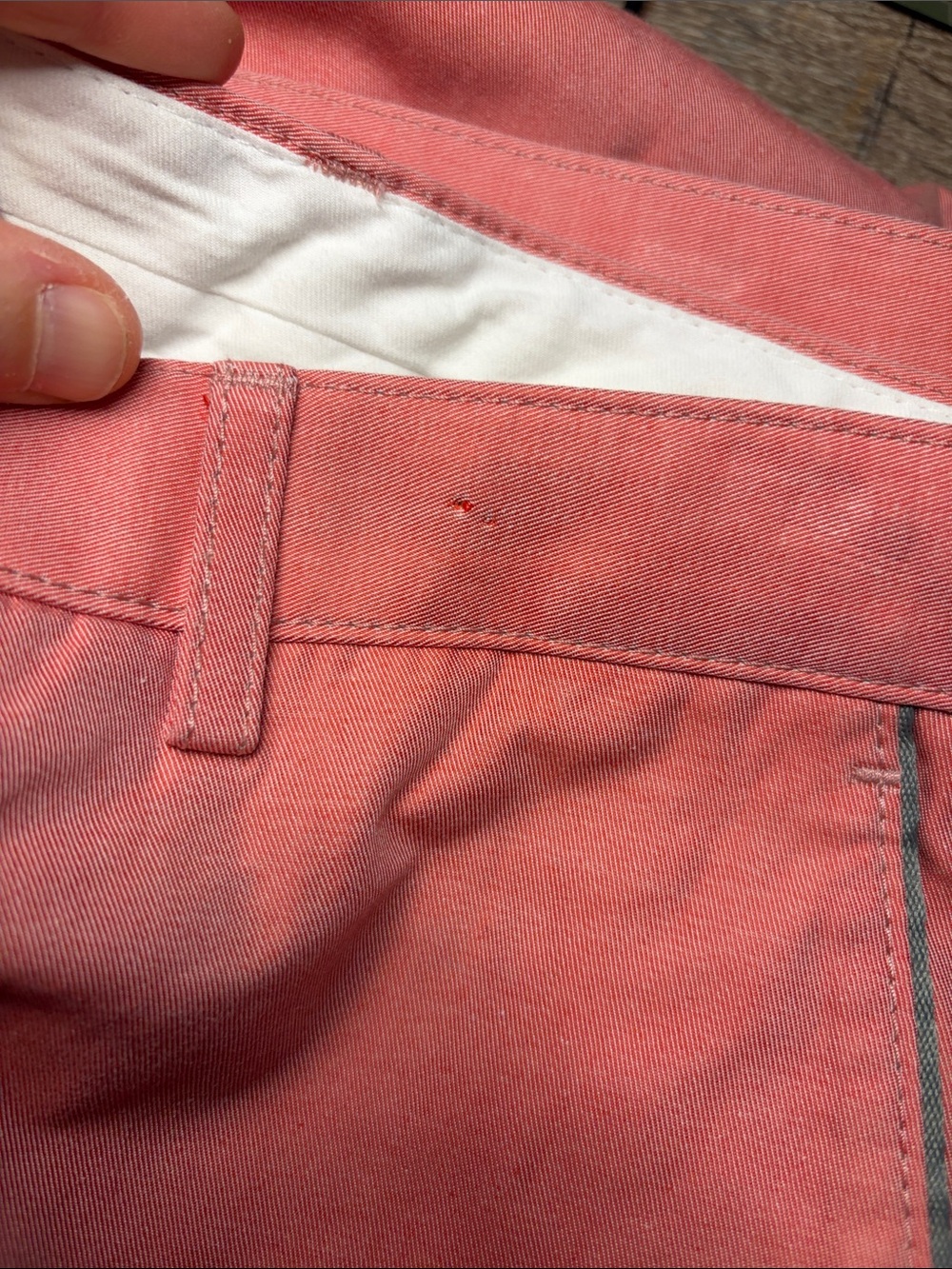 BOSS Hugo Boss Graham Dark Pink Slim Fit Chinos Pants Size 34R - Picture 13 of 13